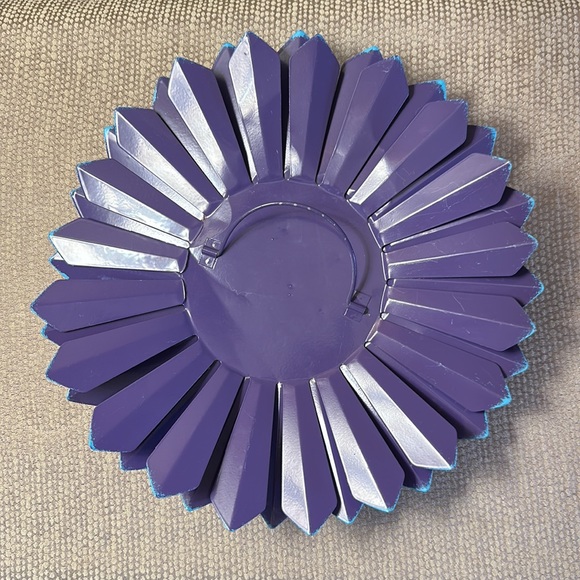 Wall Decor Purple Flower Metal Wall Decor Poshmark